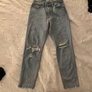 Levi’s wedgie straight jeans - light wash